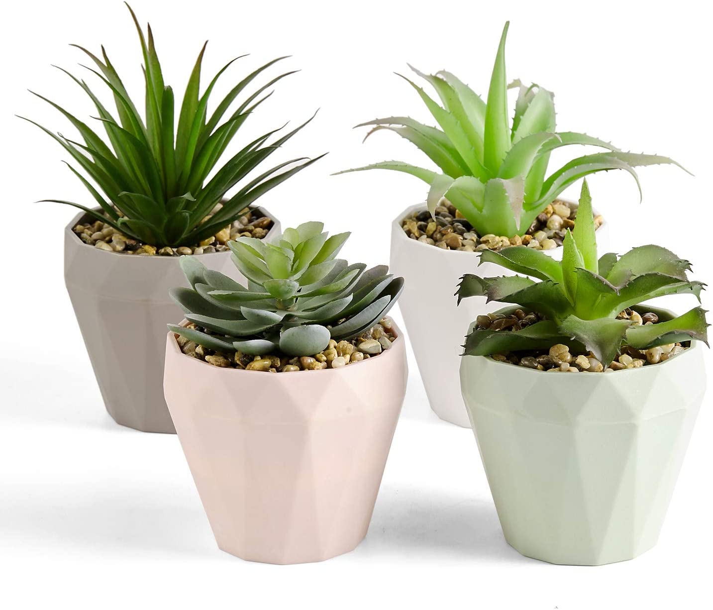 Primaison Green Artificial Plants DIY Decor Gift Set of 4 RRP 19.89 CLEARANCE XL 14.99